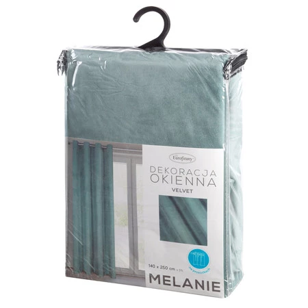 ZASŁONA GOTOWA MELANIE 140 X 250 CM SZAŁWIOWY