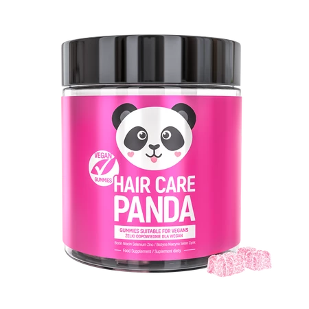Noble Health Hair Care Panda żelki na wzmocnienie włosów 300 g