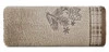 Ręcznik Świateczny Holly02 70 x 140 cm, Jasnobeżowy