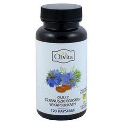 Olvita − Olej z czarnuszki w kapsułkach − 120 kaps.
