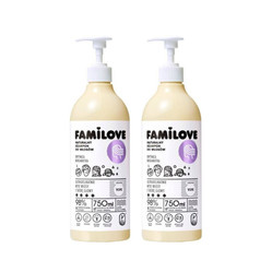 Zestaw: 2x Yope - Familove szampon do wszystkich rodzajów włosów Kwitnąca Bergamotka 750ml