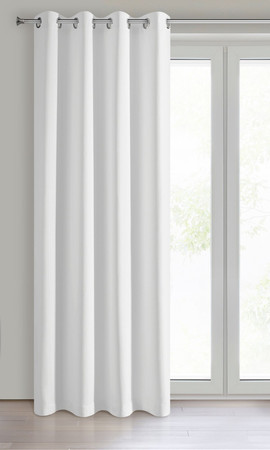ZASŁONA GOTOWA D91 PARISA 140 X 250 CM BIAŁY