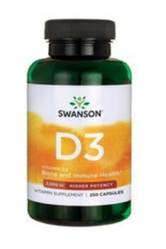 Swanson Witamina D3 2000 Iu 250 K