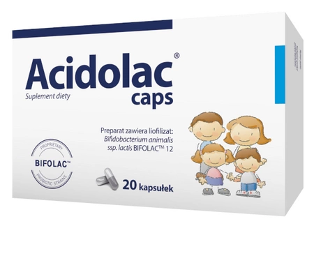 Acidolac caps 20 kapsułek