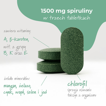 Twój Cel To Spirulina naturalne wsparcie dla zdrowia i energii 100 tabl.
