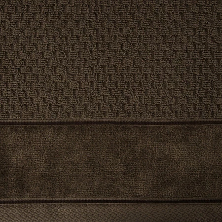 Ręcznik Frida (08), 70 x 140 cm, Ciemnobrązowy