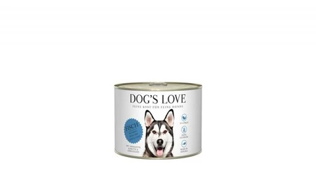 DOG'S LOVE Fisch - ryby z amarantusem, marchewką i mniszkiem lekarskim (200g)