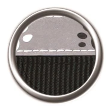 TRIXIE Obroża odblaskowa Safer Life Silver Reflect L-XL