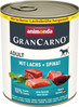 ANIMONDA Grancarno ADULT Łosoś Szpinak 800g