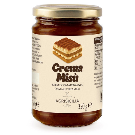 Agrisicilia Krem o smaku tiramisu – 350 g