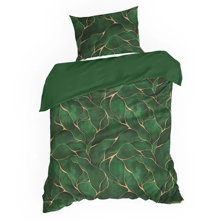 Komplet pościeli w pudełku Gift1, 160 x 200 cm, Zielony