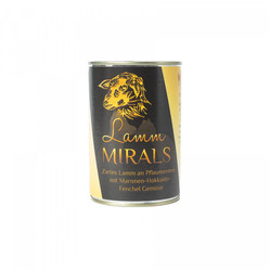MIRALS Lamm - Delikatna jagnięcina na powidłach śliwkowych z kasztanami, dynią hokkaido i koprem włoskim (400g)