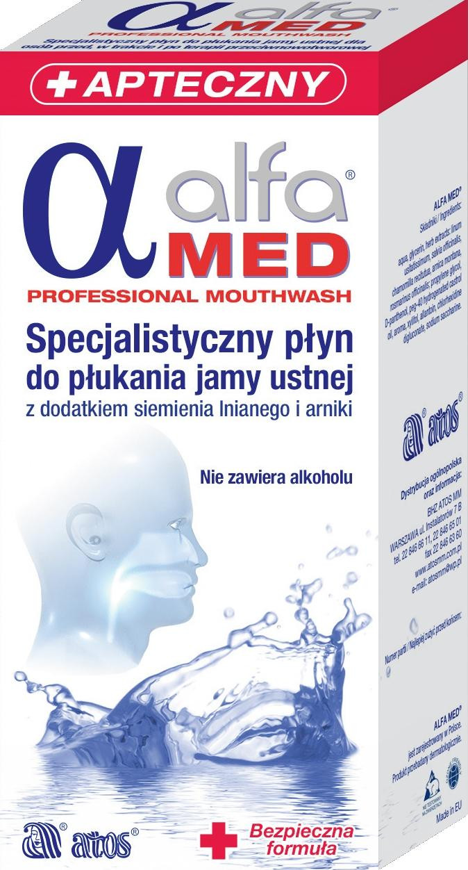 Alfa Med Professional płyn do płukania jamy ustnej 200 ml - Nabea.pl