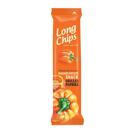 Zestaw 2x Chipsy ziemniaczane o smaku grillowanej papryki 75 g