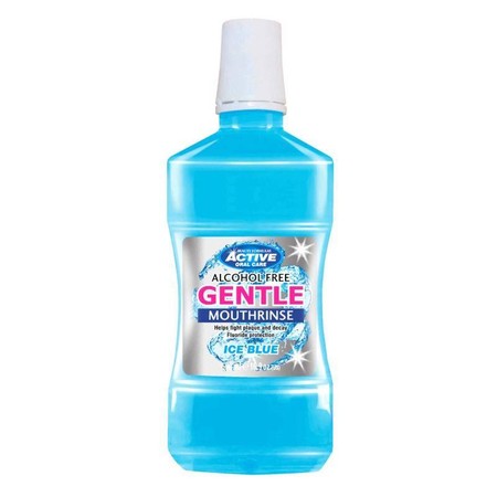 Beauty Formulas Active Oral Care Płyn do płukania jamy ustnej bezalkoholowy Ice Blue z fluorem 500ml
