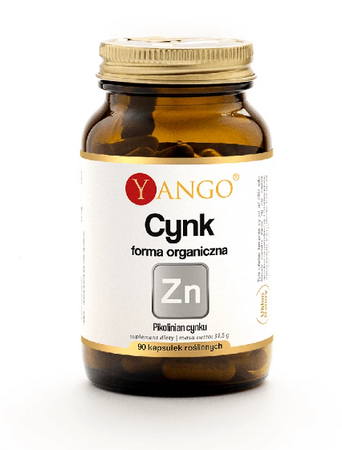 Yango Cynk – forma organiczna – 90 kaps.