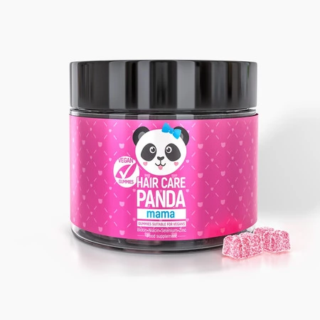 Noble Health Hair Care Panda Mama Żelki z biotyną na włosy 150g