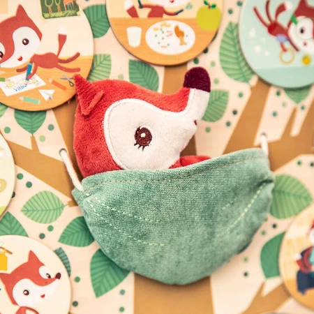 Lilliputiens Drewniana tablica magnetyczna