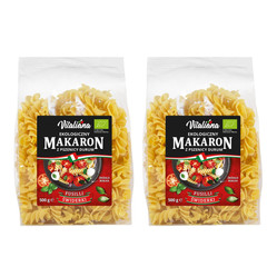 Zestaw: 2x MAKARON (SEMOLINOWY) FUSILLI BIO 500 g - VITALIANA