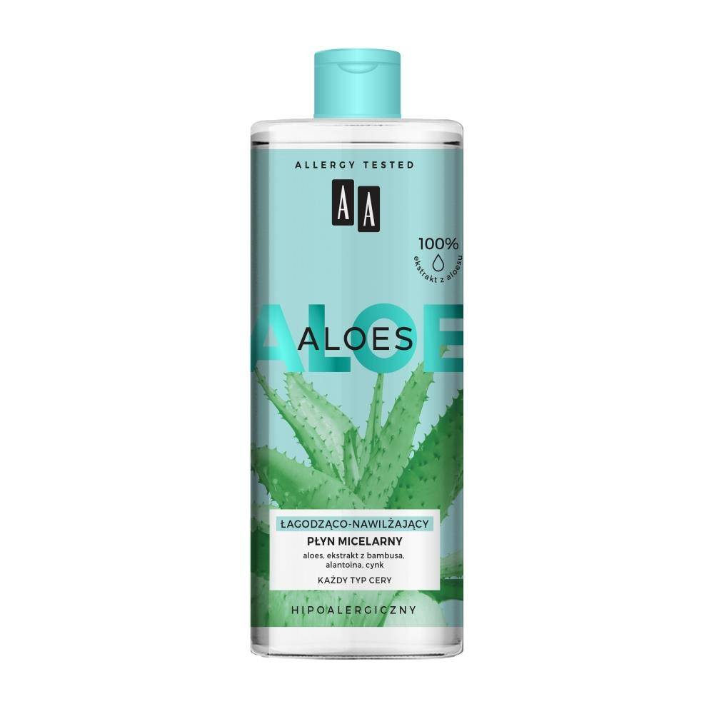 Aloes 100% Aloe Vera Extract płyn micelarny łagodząco-nawilżający 400ml