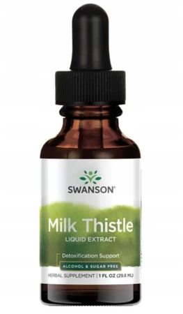 Swanson Milk Thistle Liquid Extract 29,6 Ml