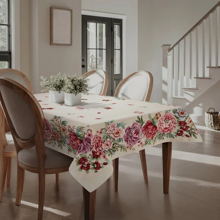 szerokość: 100 cm, długość: 100 cm, kolor: naturalny