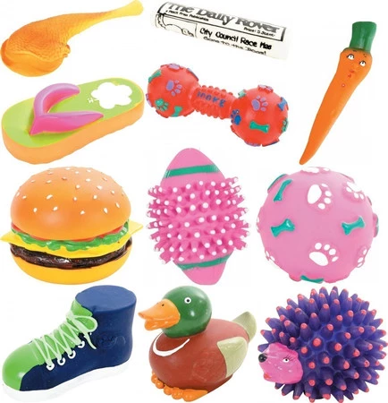 ZOLUX Zabawka winylowa dla psa Hamburger 8cm