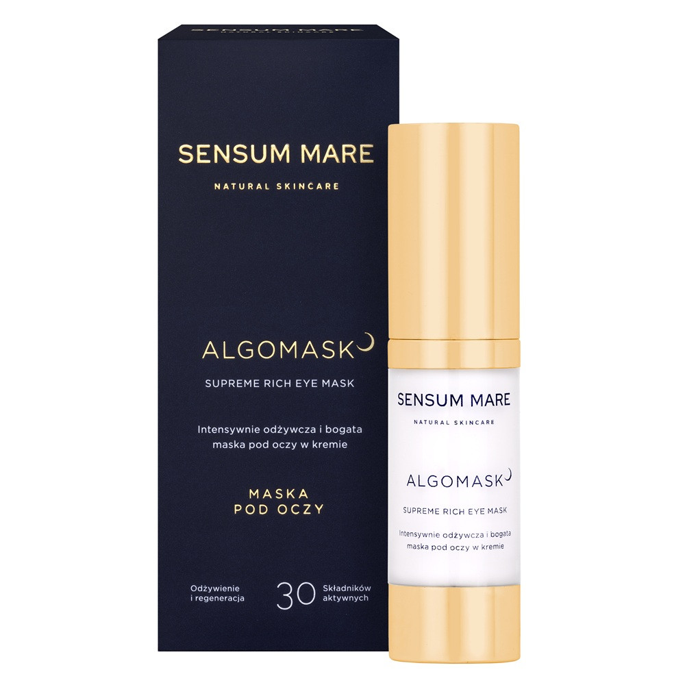 Algomask intensywnie odżywcza i bogata maska pod oczy w kremie 15ml - Nabea.pl