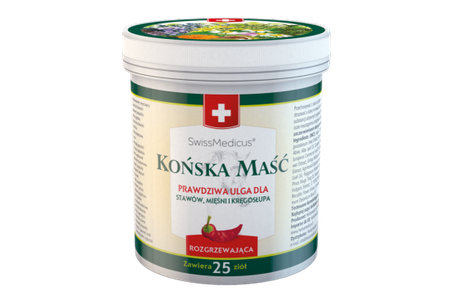 SWISSMEDICUS Końska maść rozgrzewająca 250ml