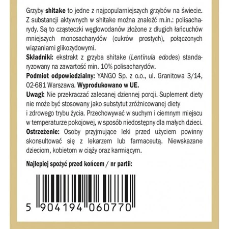 Yango - Shitake 50 g