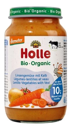 Holle Bio Warzywa z Cielęcina 220g