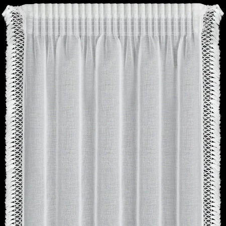 FIRANA GOTOWA KIRA 2 NA TAŚMIE 140 X 270 CM BIAŁY