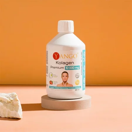 Yango Premium Kolagen 10 000 mg z kwasem hialuronowym + witaminami + krzem 500 ml