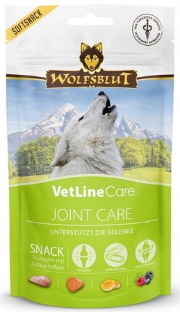 Wolfsblut Dog VetLine Snack Joint Care – indyk i bataty 100 g