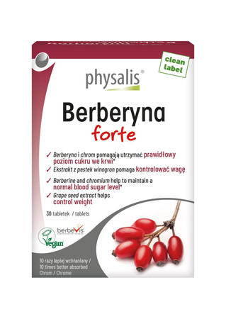 Physalis Berberyna Forte 30 tabl.