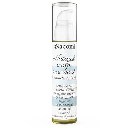 Nacomi - Naturalna olejowa maska do skóry głowy - 50 ml