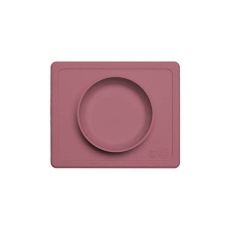 EZPZ Silikonowa miseczka z podkładką 2w1 Mini Bowl Mauve