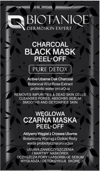 Biotaniqe, PureDetox węglowa maska peel-off, 8ml KRÓTKA DATA 2026-08-31
