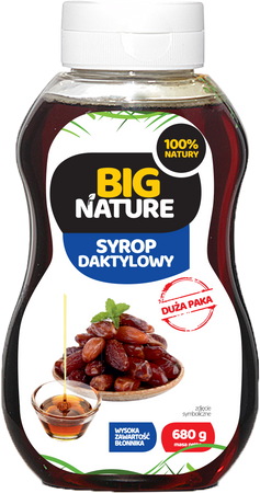 Big Nature Syrop daktylowy 680g