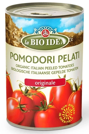 La Bio Idea − Pomidory pelati bez skóry BIO w puszce − 400 g