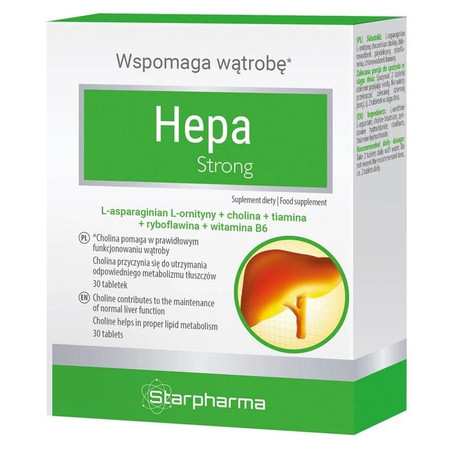 Starpharma HepaStrong 30 tabl.