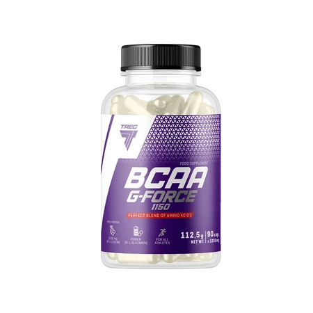 Trec BCAA G-FORCE 1150 Aminokwasy z Glutaminą 90 kaps.