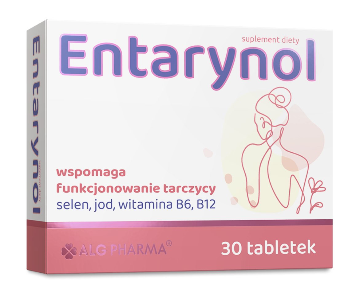 Alg Pharma Entarynol wsparcie tarczycy 30 tabl. - Nabea.pl