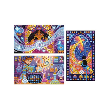 Janod Zestaw kreatywny Mozaika Szkoła magii 7+