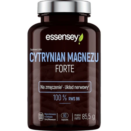 Essensey Cytrynian Magnezu Forte 90 kaps.