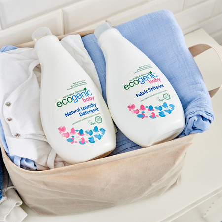 Ecogenic Baby, Hipoalergiczny płyn do zmiękczania ubranek dziecięcych, bezzapachowy, 1000 ml