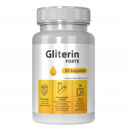 Gliterin forte wahania poziomu cukru 30 szt.