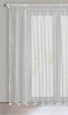 FIRANA GOTOWA AIDEN NA TAŚMIE 300 X 270 CM BIAŁY