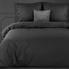 Komplet pościeli bawełnianej Lana3, 160 x 200 cm, Czarny