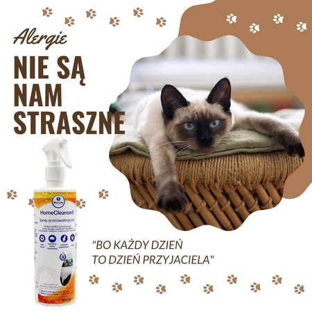 Bio-Life HomeCleanse, Antyalergiczny spray do obić i tkanin, 350 ml